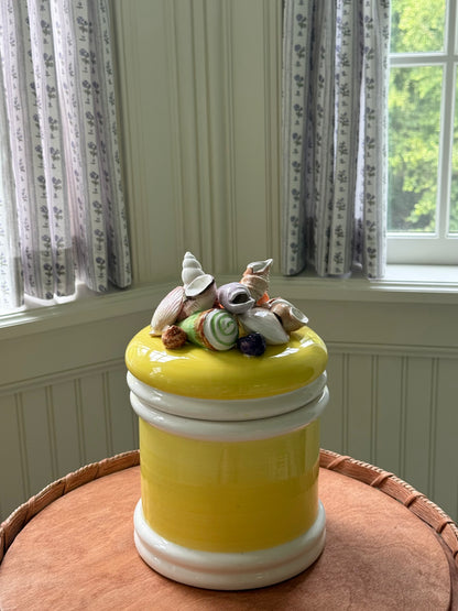 Large Seymour Mann 1970s Seashell Canister