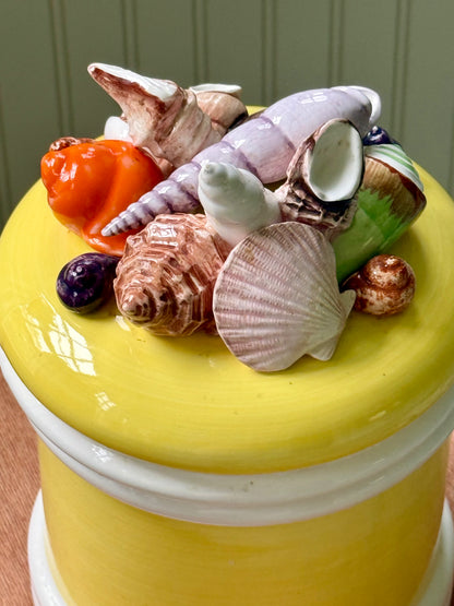 Large Seymour Mann 1970s Seashell Canister