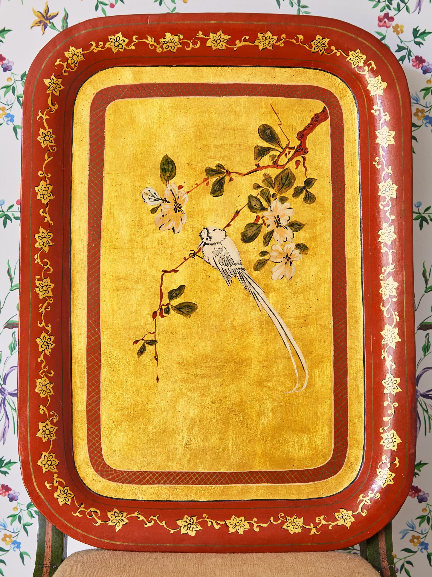 Shreve, Crump & Low 1960s Tole Tray