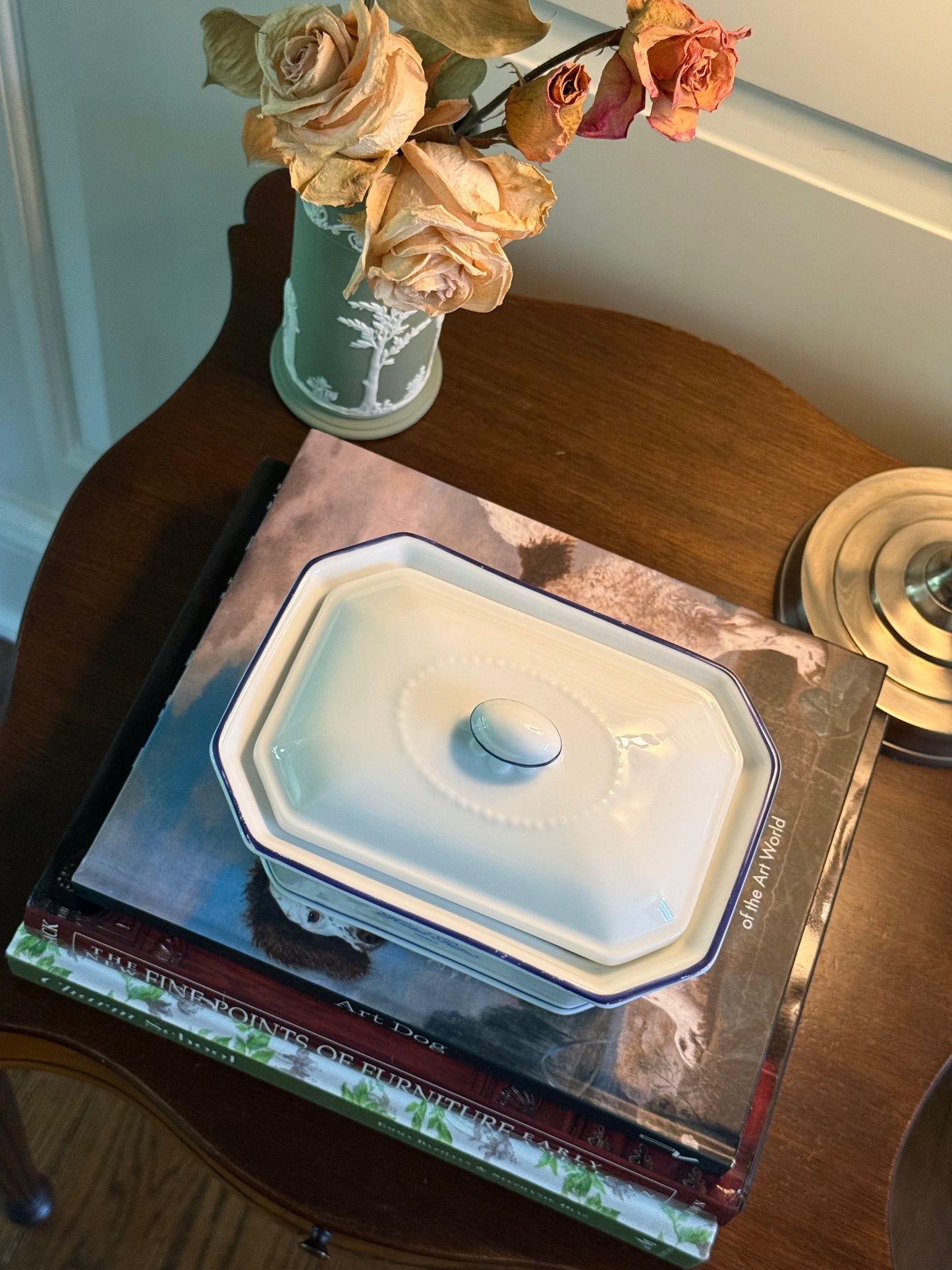 Hotel Ritz Paris Porcelain Lidded Dish