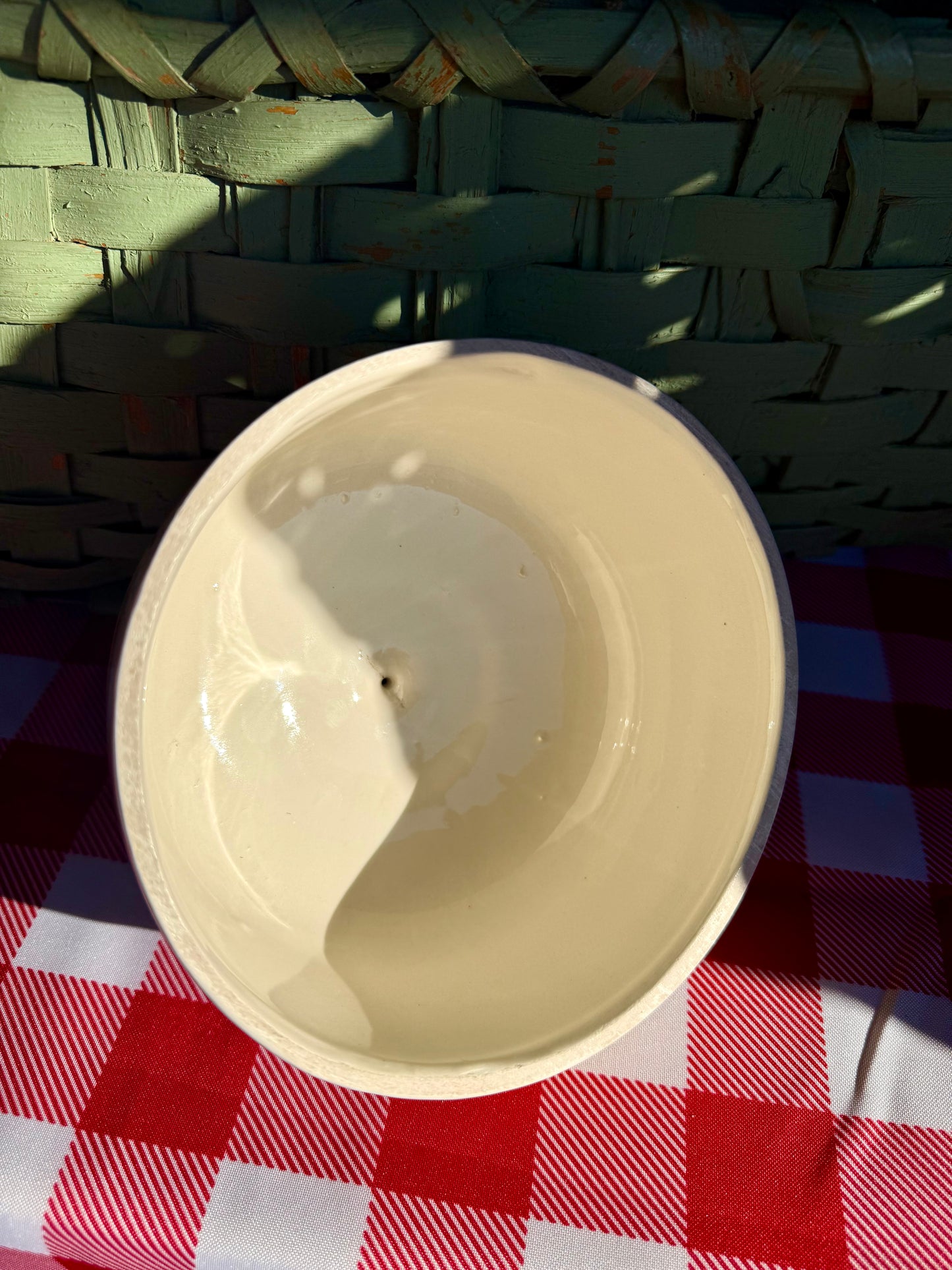 Vintage Ceramic Lamb Cheese Cover