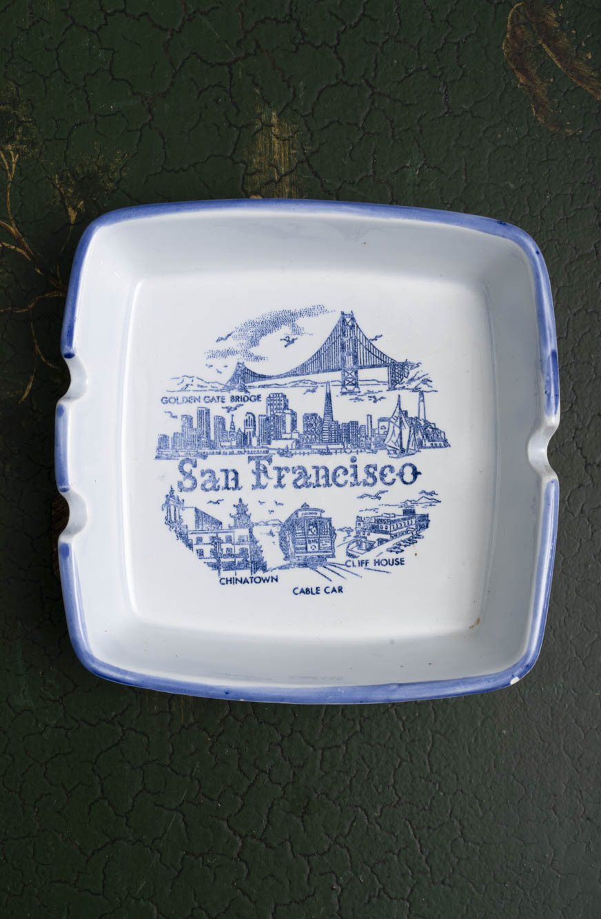 Midcentury San Francisco Souvenir Dish