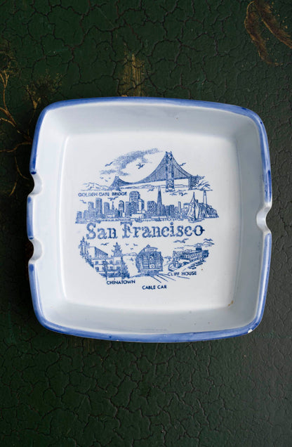 Midcentury San Francisco Souvenir Dish