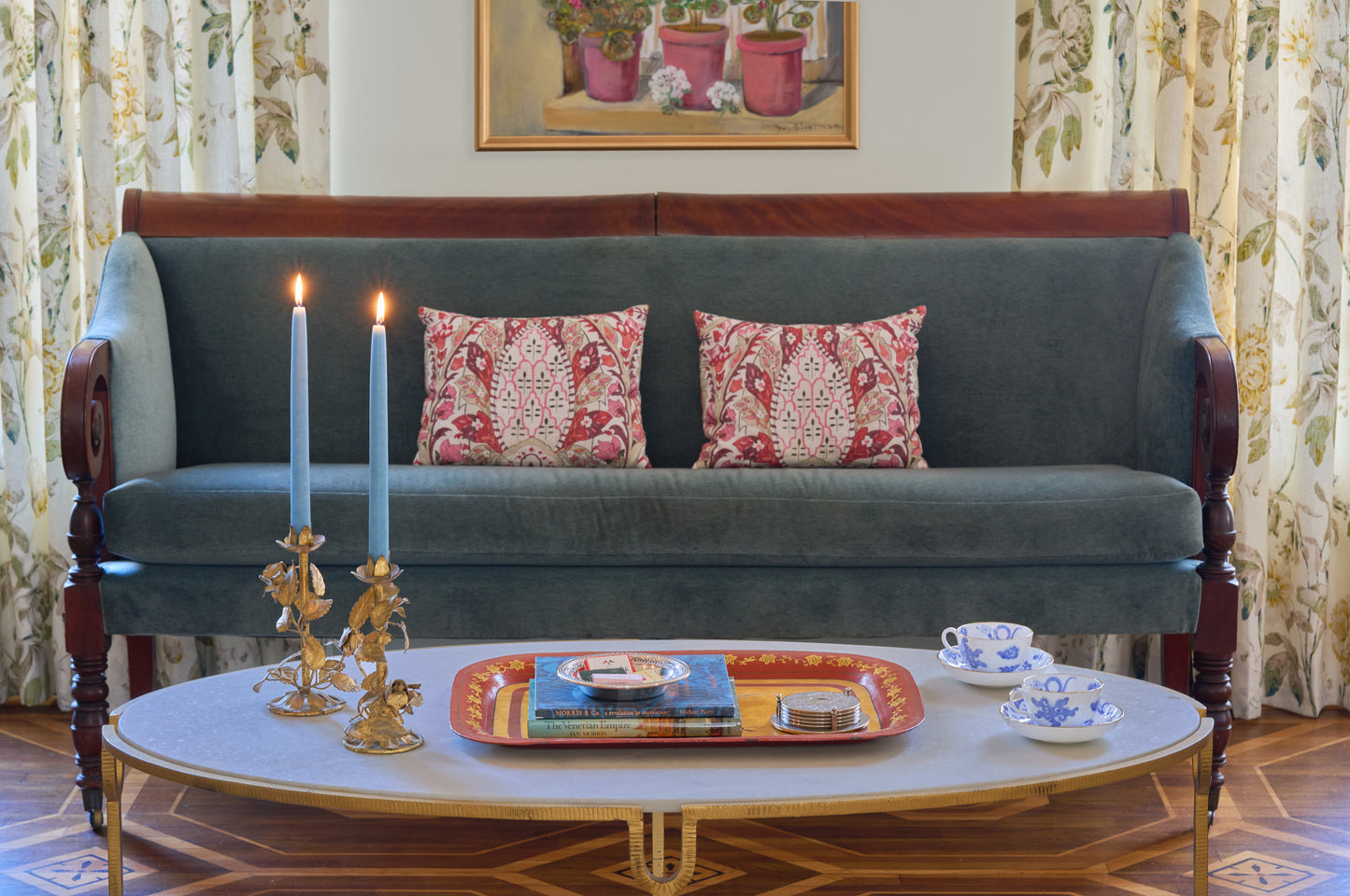 Shreve, Crump & Low 1960s Tole Tray