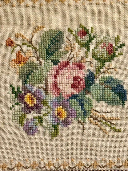 Vintage Petit Point Embroidery