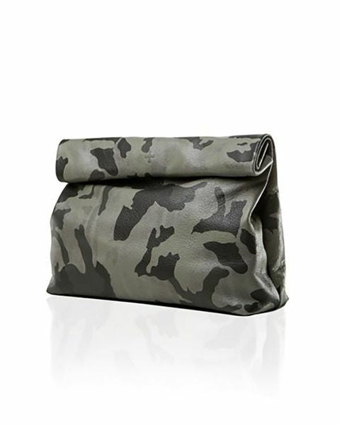 Marie Turnor<br>The Pebbled Lunch Clutch Camo