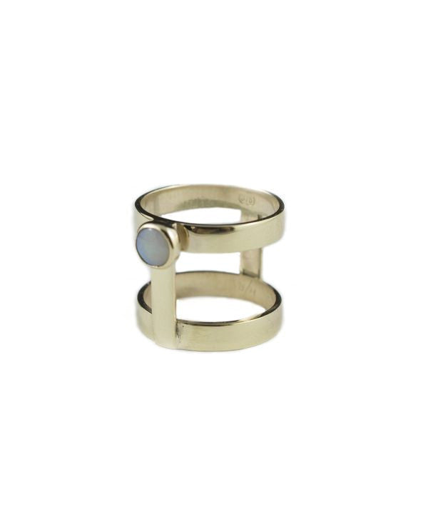 Holly Ring Yellow Gold
